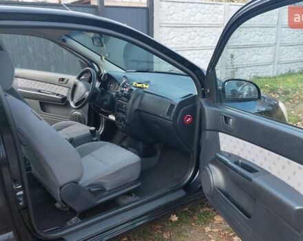 Черный Хендай Гетц, объемом двигателя 1.09 л и пробегом 247 тыс. км за 3700 $, фото 6 на Automoto.ua