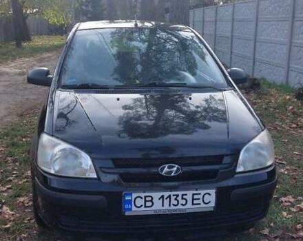 Черный Хендай Гетц, объемом двигателя 1.09 л и пробегом 247 тыс. км за 3700 $, фото 3 на Automoto.ua