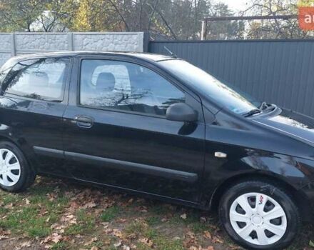 Черный Хендай Гетц, объемом двигателя 1.09 л и пробегом 247 тыс. км за 3700 $, фото 2 на Automoto.ua