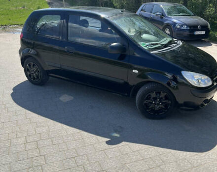 Черный Хендай Гетц, объемом двигателя 1.1 л и пробегом 166 тыс. км за 4700 $, фото 2 на Automoto.ua