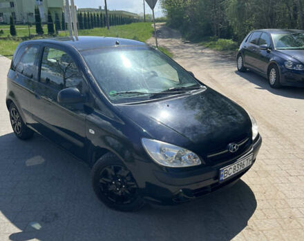 Черный Хендай Гетц, объемом двигателя 1.1 л и пробегом 166 тыс. км за 4700 $, фото 1 на Automoto.ua