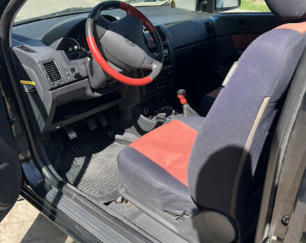 Черный Хендай Гетц, объемом двигателя 1.1 л и пробегом 166 тыс. км за 4700 $, фото 7 на Automoto.ua