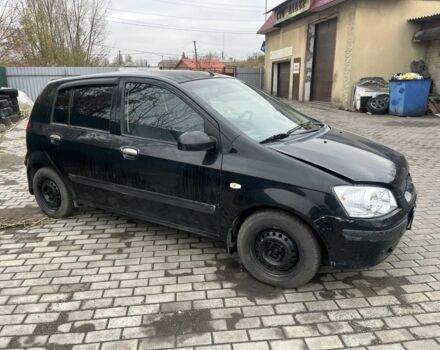 Чорний Хендай Гетц, об'ємом двигуна 1.4 л та пробігом 150 тис. км за 1500 $, фото 1 на Automoto.ua