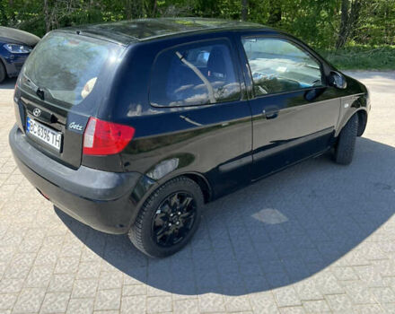 Черный Хендай Гетц, объемом двигателя 1.1 л и пробегом 166 тыс. км за 4700 $, фото 3 на Automoto.ua