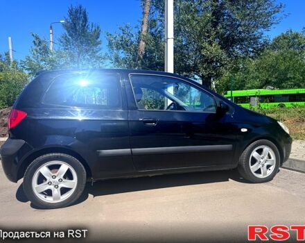 Чорний Хендай Гетц, об'ємом двигуна 1.6 л та пробігом 221 тис. км за 3800 $, фото 3 на Automoto.ua