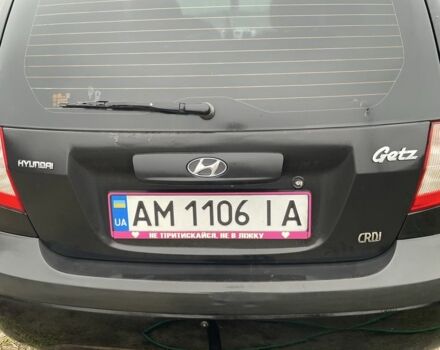 Черный Хендай Гетц, объемом двигателя 1.5 л и пробегом 300 тыс. км за 3800 $, фото 6 на Automoto.ua