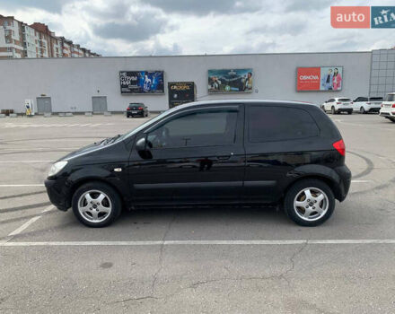 Чорний Хендай Гетц, об'ємом двигуна 1.09 л та пробігом 207 тис. км за 4300 $, фото 2 на Automoto.ua