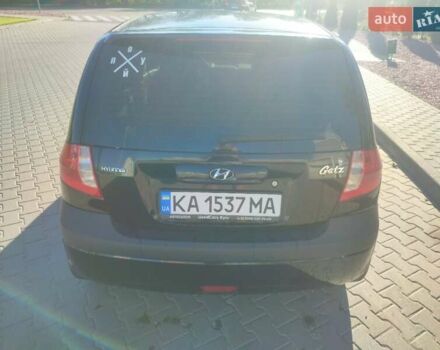 Черный Хендай Гетц, объемом двигателя 1.4 л и пробегом 212 тыс. км за 3300 $, фото 4 на Automoto.ua