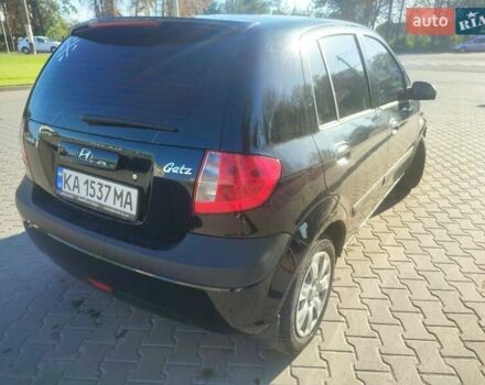 Черный Хендай Гетц, объемом двигателя 1.4 л и пробегом 212 тыс. км за 3300 $, фото 5 на Automoto.ua