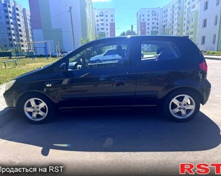 Чорний Хендай Гетц, об'ємом двигуна 1.6 л та пробігом 221 тис. км за 3800 $, фото 1 на Automoto.ua