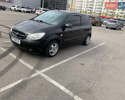 Чорний Хендай Гетц, об'ємом двигуна 1.09 л та пробігом 207 тис. км за 4300 $, фото 1 на Automoto.ua
