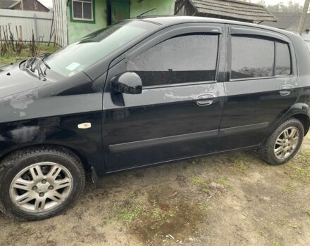 Черный Хендай Гетц, объемом двигателя 1.5 л и пробегом 300 тыс. км за 3800 $, фото 3 на Automoto.ua