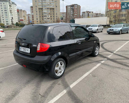 Чорний Хендай Гетц, об'ємом двигуна 1.09 л та пробігом 207 тис. км за 4300 $, фото 4 на Automoto.ua