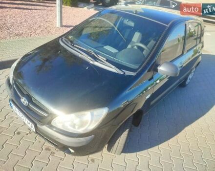 Черный Хендай Гетц, объемом двигателя 1.4 л и пробегом 212 тыс. км за 3300 $, фото 8 на Automoto.ua