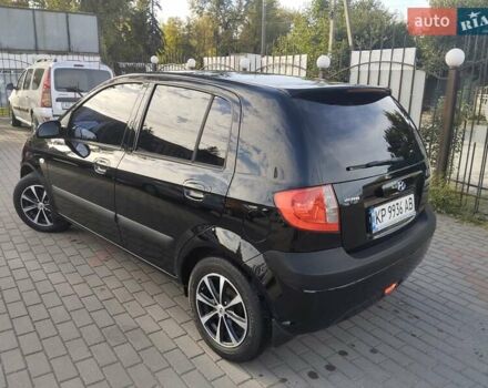 Чорний Хендай Гетц, об'ємом двигуна 1.4 л та пробігом 182 тис. км за 4500 $, фото 1 на Automoto.ua