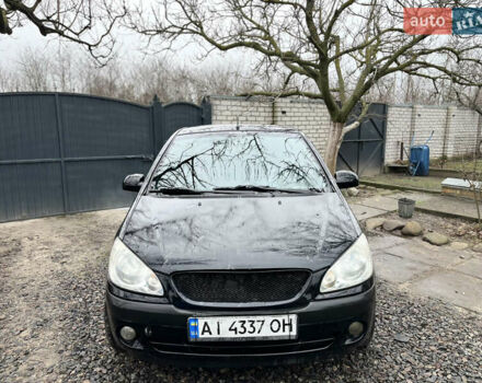 Черный Хендай Гетц, объемом двигателя 1.6 л и пробегом 330 тыс. км за 2900 $, фото 3 на Automoto.ua