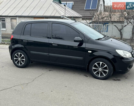 Чорний Хендай Гетц, об'ємом двигуна 1.4 л та пробігом 182 тис. км за 4400 $, фото 1 на Automoto.ua