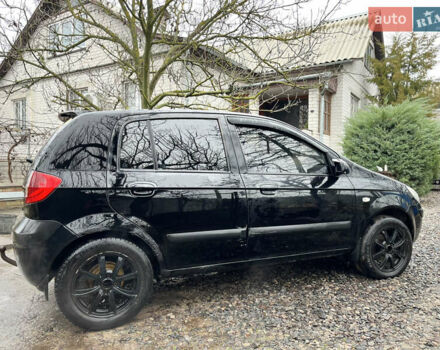 Черный Хендай Гетц, объемом двигателя 1.6 л и пробегом 330 тыс. км за 2900 $, фото 5 на Automoto.ua