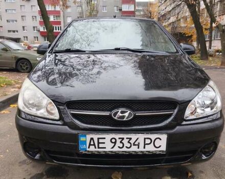 Черный Хендай Гетц, объемом двигателя 1.1 л и пробегом 220 тыс. км за 3300 $, фото 6 на Automoto.ua