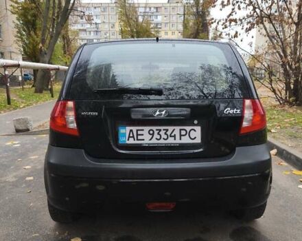 Черный Хендай Гетц, объемом двигателя 1.1 л и пробегом 220 тыс. км за 3300 $, фото 7 на Automoto.ua