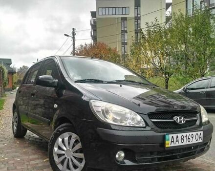 Черный Хендай Гетц, объемом двигателя 1.4 л и пробегом 186 тыс. км за 4500 $, фото 9 на Automoto.ua