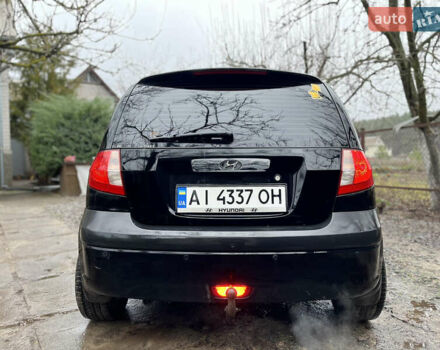 Черный Хендай Гетц, объемом двигателя 1.6 л и пробегом 330 тыс. км за 2900 $, фото 6 на Automoto.ua