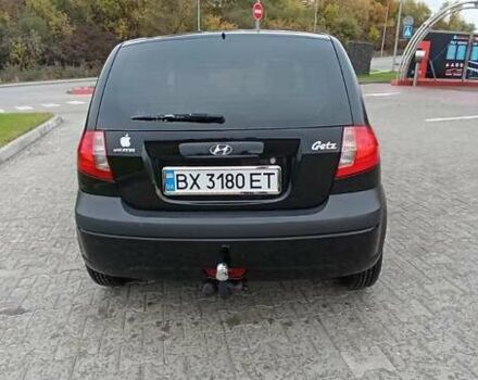 Чорний Хендай Гетц, об'ємом двигуна 1.09 л та пробігом 168 тис. км за 4600 $, фото 5 на Automoto.ua