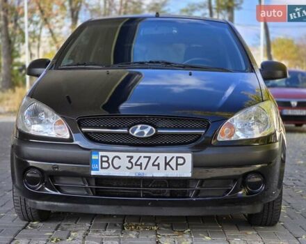 Черный Хендай Гетц, объемом двигателя 1.09 л и пробегом 122 тыс. км за 3500 $, фото 1 на Automoto.ua