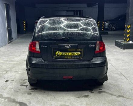 Черный Хендай Гетц, объемом двигателя 1.1 л и пробегом 205 тыс. км за 5200 $, фото 4 на Automoto.ua