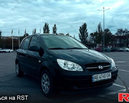 Черный Хендай Гетц, объемом двигателя 1.1 л и пробегом 178 тыс. км за 3800 $, фото 1 на Automoto.ua
