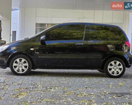 Черный Хендай Гетц, объемом двигателя 1.09 л и пробегом 122 тыс. км за 3500 $, фото 7 на Automoto.ua