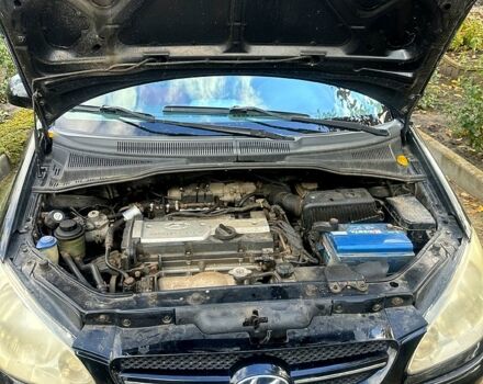 Черный Хендай Гетц, объемом двигателя 1.4 л и пробегом 193 тыс. км за 3200 $, фото 7 на Automoto.ua