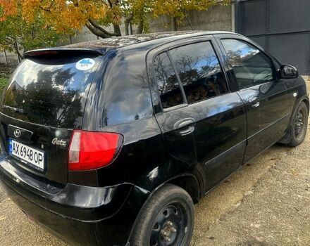Черный Хендай Гетц, объемом двигателя 1.4 л и пробегом 193 тыс. км за 3200 $, фото 3 на Automoto.ua