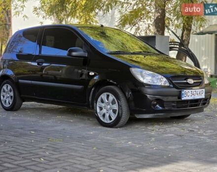 Черный Хендай Гетц, объемом двигателя 1.09 л и пробегом 122 тыс. км за 3500 $, фото 2 на Automoto.ua