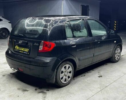 Черный Хендай Гетц, объемом двигателя 1.1 л и пробегом 205 тыс. км за 5200 $, фото 5 на Automoto.ua