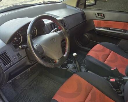 Черный Хендай Гетц, объемом двигателя 1.09 л и пробегом 122 тыс. км за 3500 $, фото 9 на Automoto.ua