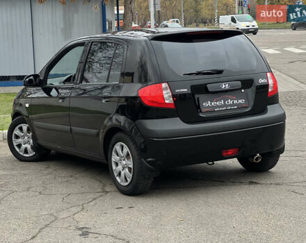 Черный Хендай Гетц, объемом двигателя 1.4 л и пробегом 196 тыс. км за 5799 $, фото 6 на Automoto.ua