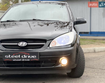 Черный Хендай Гетц, объемом двигателя 1.4 л и пробегом 196 тыс. км за 5799 $, фото 5 на Automoto.ua