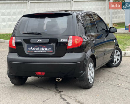 Черный Хендай Гетц, объемом двигателя 1.4 л и пробегом 196 тыс. км за 5799 $, фото 8 на Automoto.ua