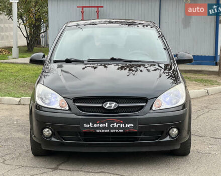 Черный Хендай Гетц, объемом двигателя 1.4 л и пробегом 196 тыс. км за 5799 $, фото 1 на Automoto.ua