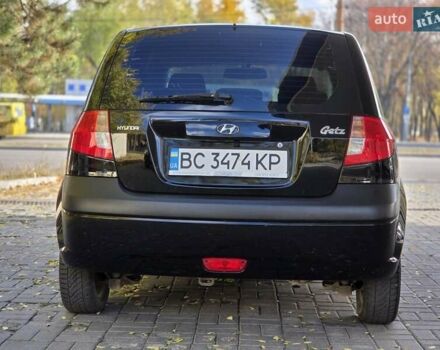 Черный Хендай Гетц, объемом двигателя 1.09 л и пробегом 122 тыс. км за 3800 $, фото 6 на Automoto.ua