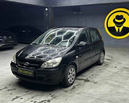 Черный Хендай Гетц, объемом двигателя 1.1 л и пробегом 205 тыс. км за 5200 $, фото 2 на Automoto.ua