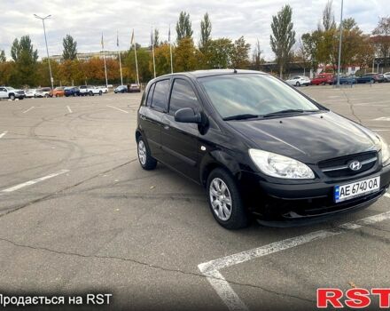 Черный Хендай Гетц, объемом двигателя 1.1 л и пробегом 178 тыс. км за 3800 $, фото 2 на Automoto.ua