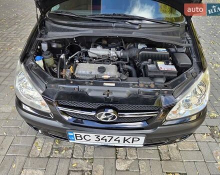 Черный Хендай Гетц, объемом двигателя 1.09 л и пробегом 122 тыс. км за 3500 $, фото 24 на Automoto.ua