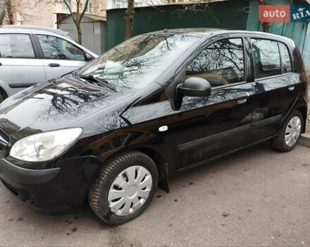 Чорний Хендай Гетц, об'ємом двигуна 1.1 л та пробігом 160 тис. км за 4200 $, фото 1 на Automoto.ua