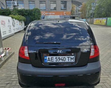 Чорний Хендай Гетц, об'ємом двигуна 1.1 л та пробігом 164 тис. км за 4650 $, фото 3 на Automoto.ua