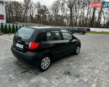 Черный Хендай Гетц, объемом двигателя 1.4 л и пробегом 95 тыс. км за 3900 $, фото 9 на Automoto.ua