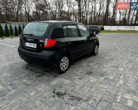Черный Хендай Гетц, объемом двигателя 1.4 л и пробегом 95 тыс. км за 3900 $, фото 3 на Automoto.ua