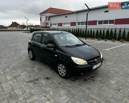 Черный Хендай Гетц, объемом двигателя 1.4 л и пробегом 95 тыс. км за 3900 $, фото 7 на Automoto.ua