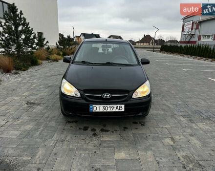 Черный Хендай Гетц, объемом двигателя 1.4 л и пробегом 95 тыс. км за 3900 $, фото 8 на Automoto.ua